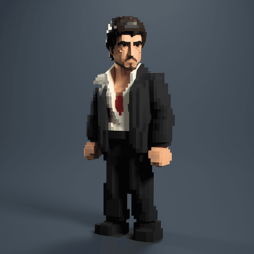 Tonyo is a Puerto Rican immigrant turned into a drug baron in Miami, a baron that makes sure drug ad